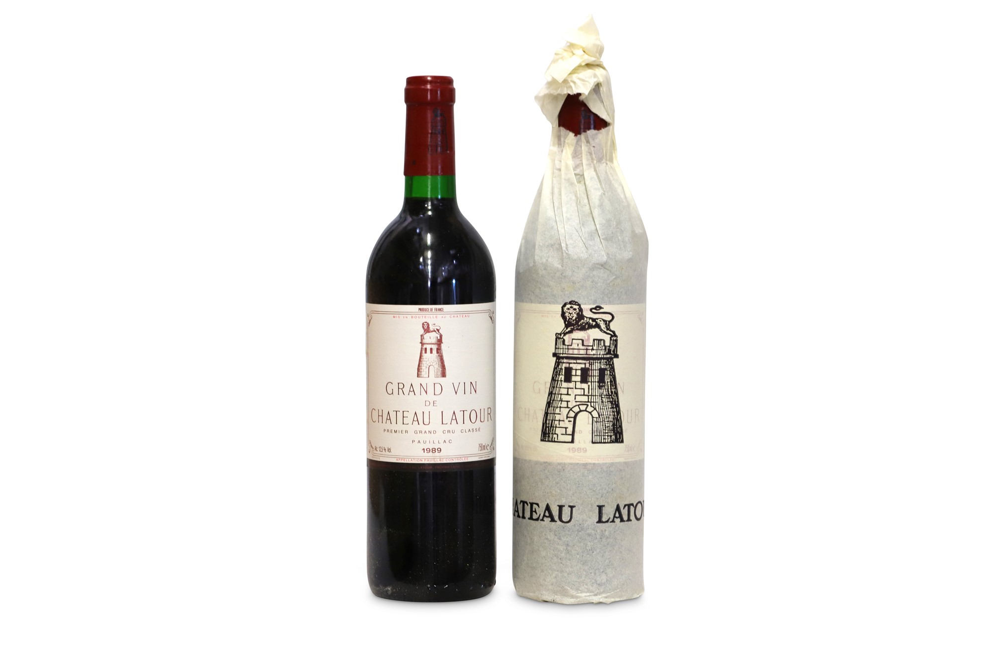 Twelve bottles of Chateau Latour 1989 in open original wooden case.Pauillac, Bordeaux. 1er grand cru classe.